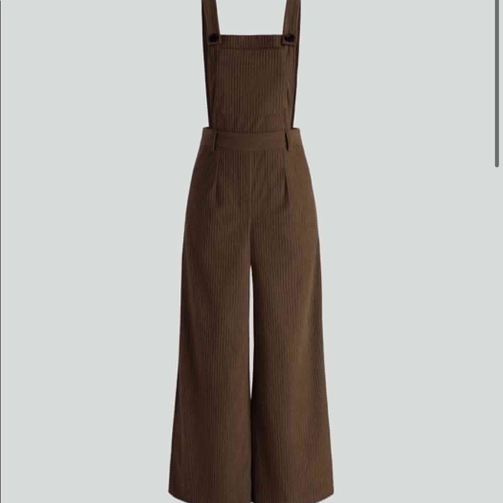 Cider Corduroy Brown Overalls XS - never worn